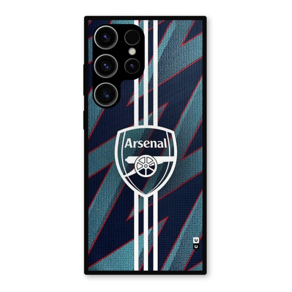 Arsenal Football Club Metal Back Case for Galaxy S23 Ultra