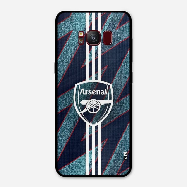 Arsenal Football Club Metal Back Case for Galaxy S8