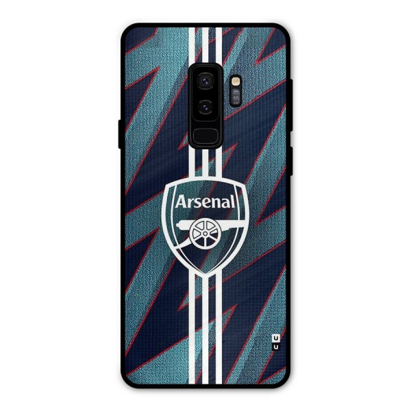 Arsenal Football Club Metal Back Case for Galaxy S9 Plus