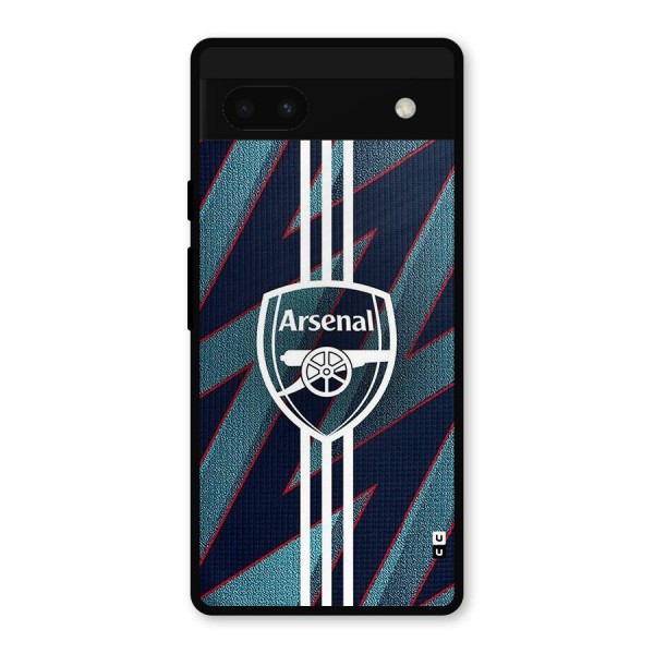 Arsenal Football Club Metal Back Case for Google Pixel 6a