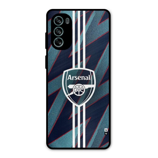 Arsenal Football Club Metal Back Case for Moto G62