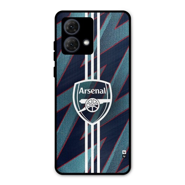 Arsenal Football Club Metal Back Case for Moto G84