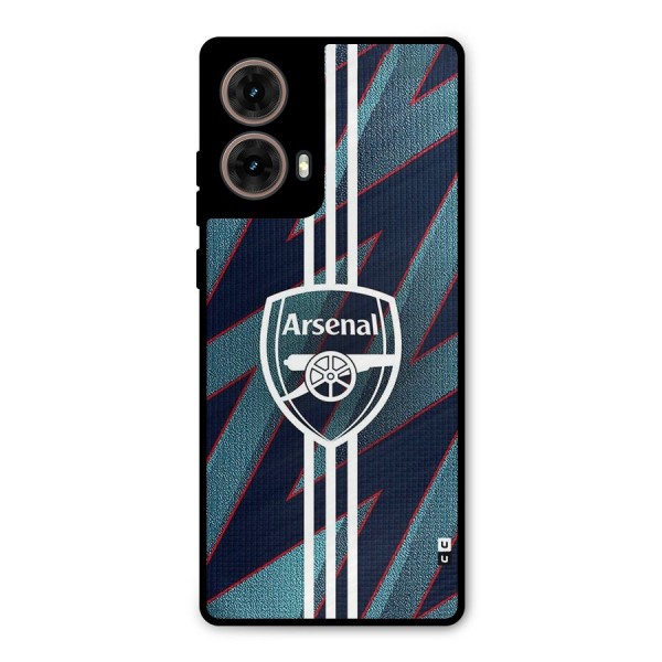 Arsenal Football Club Metal Back Case for Moto G85