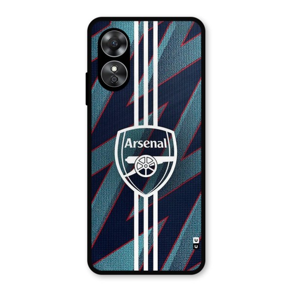 Arsenal Football Club Metal Back Case for Oppo A17