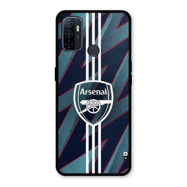 Arsenal Football Club Metal Back Case for Oppo A53