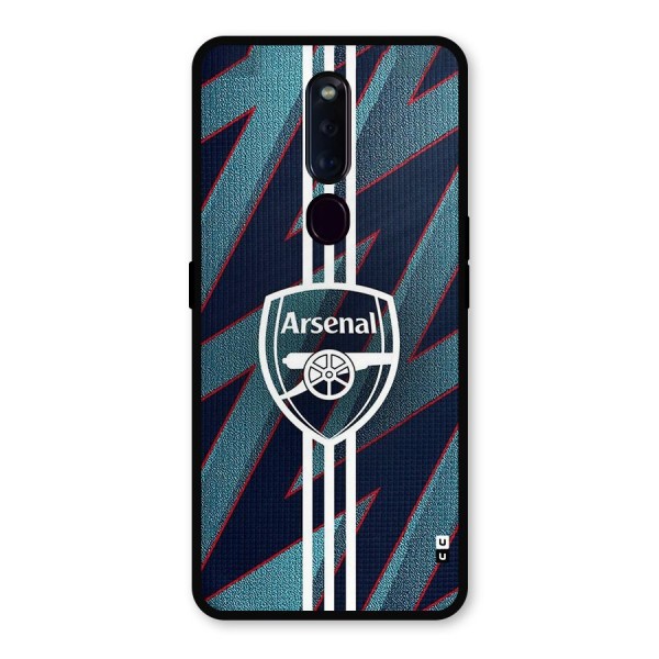 Arsenal Football Club Metal Back Case for Oppo F11 Pro