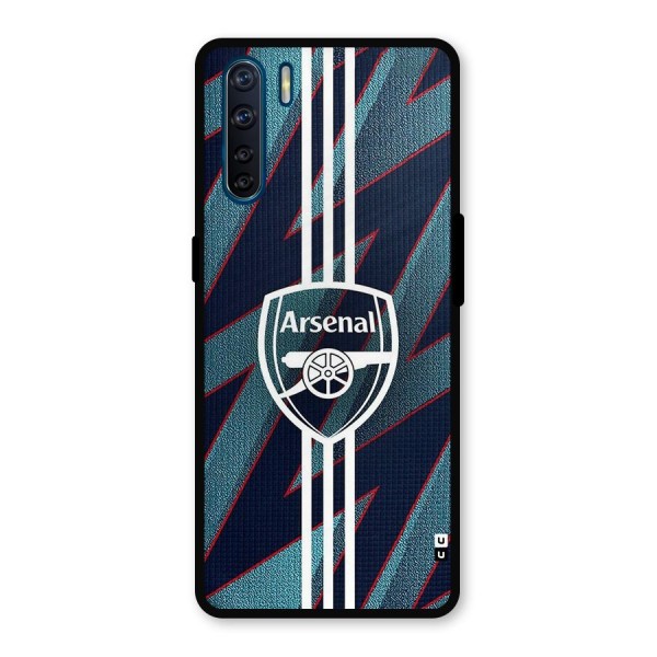 Arsenal Football Club Metal Back Case for Oppo F15