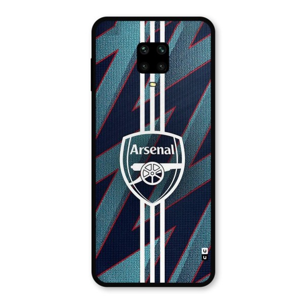 Arsenal Football Club Metal Back Case for Poco M2