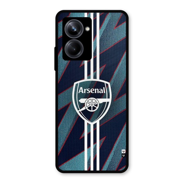 Arsenal Football Club Metal Back Case for Realme 10 Pro