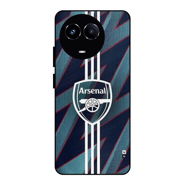 Arsenal Football Club Metal Back Case for Realme 11X