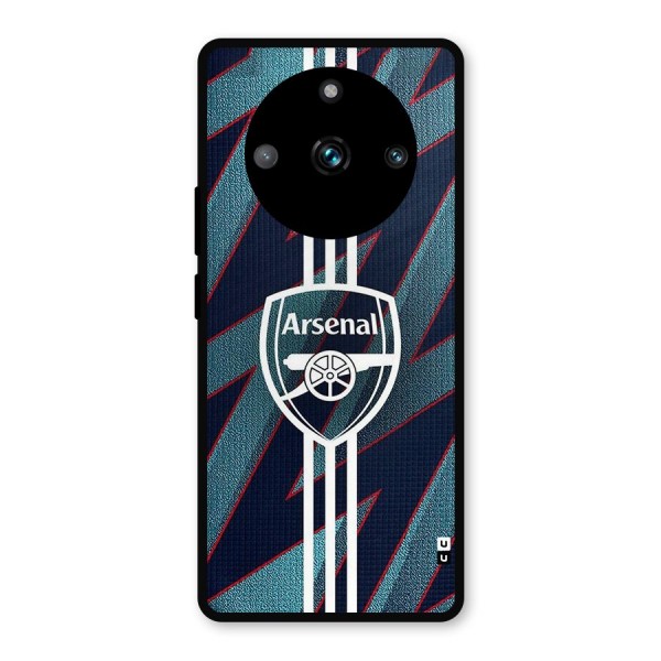 Arsenal Football Club Metal Back Case for Realme 11 Pro