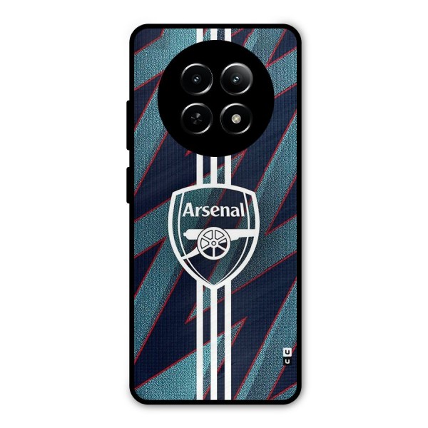 Arsenal Football Club Metal Back Case for Realme 12 5G