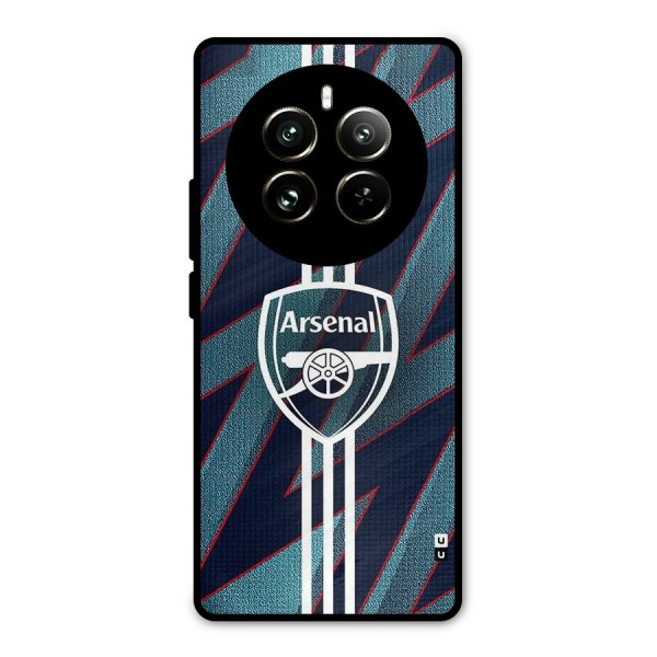 Arsenal Football Club Metal Back Case for Realme 12 Pro