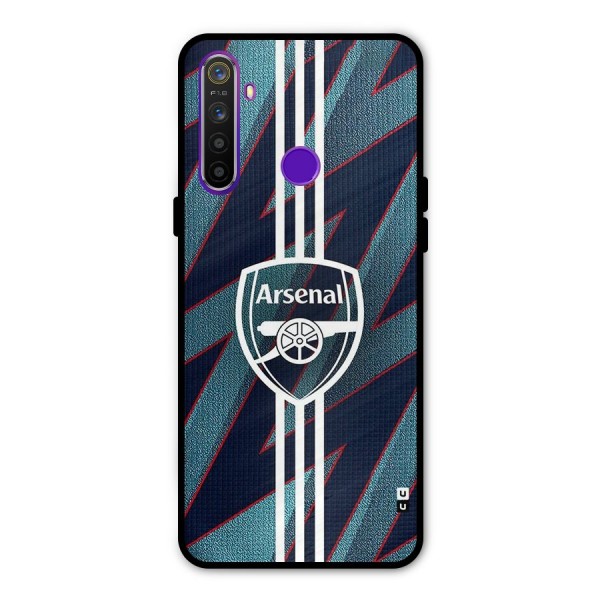 Arsenal Football Club Metal Back Case for Realme 5