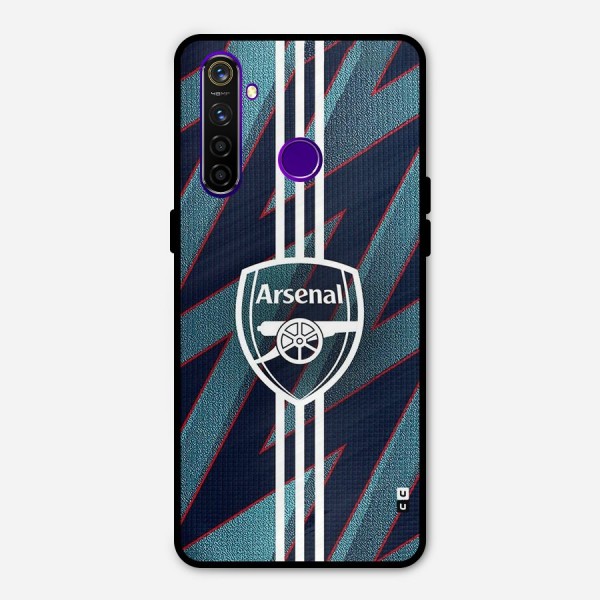 Arsenal Football Club Metal Back Case for Realme 5 Pro