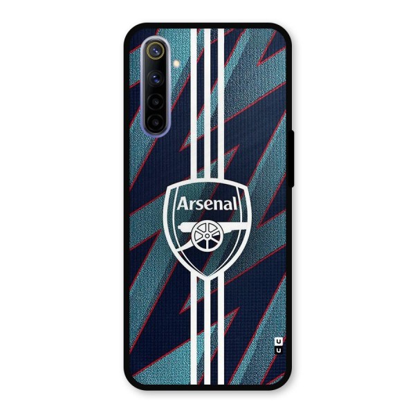 Arsenal Football Club Metal Back Case for Realme 6