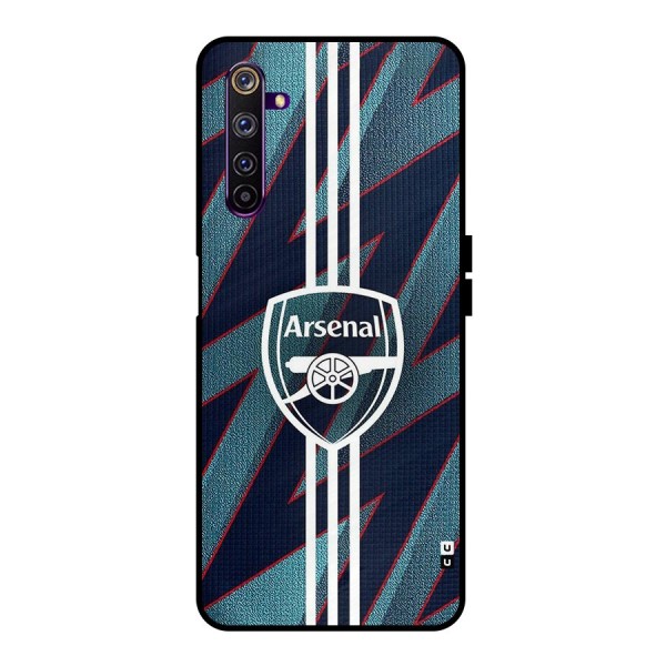 Arsenal Football Club Metal Back Case for Realme 6 Pro