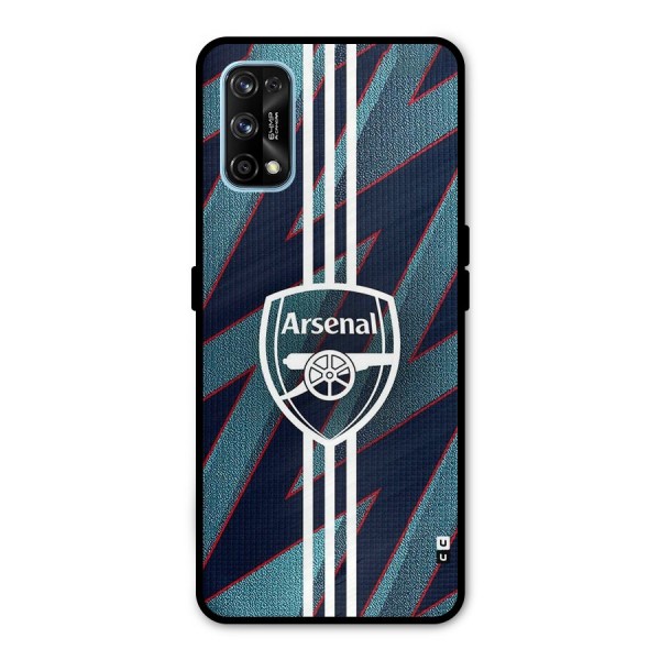 Arsenal Football Club Metal Back Case for Realme 7 Pro