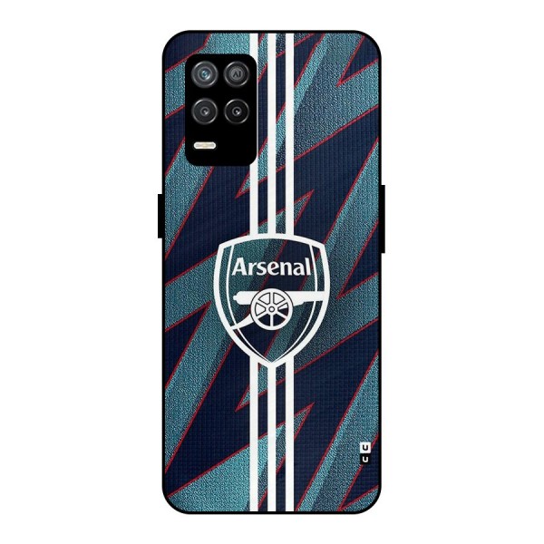 Arsenal Football Club Metal Back Case for Realme 8 5G