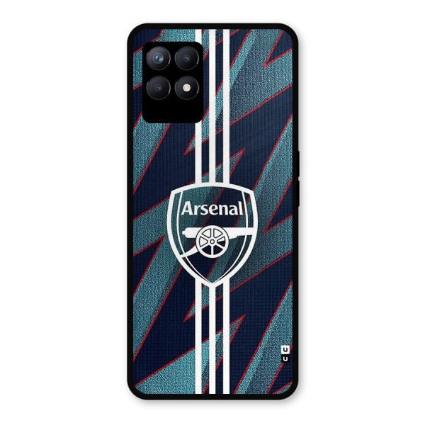 Arsenal Football Club Metal Back Case for Realme 8i