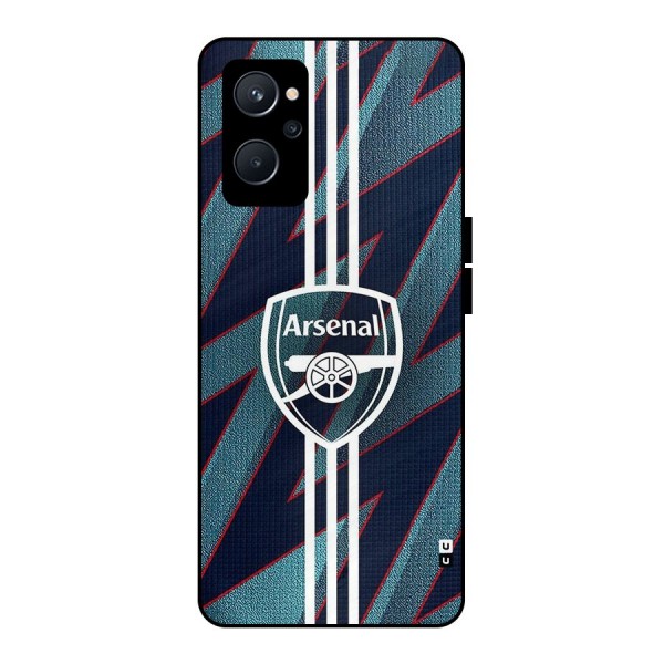 Arsenal Football Club Metal Back Case for Realme 9i 5G