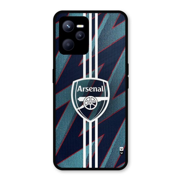 Arsenal Football Club Metal Back Case for Realme C35