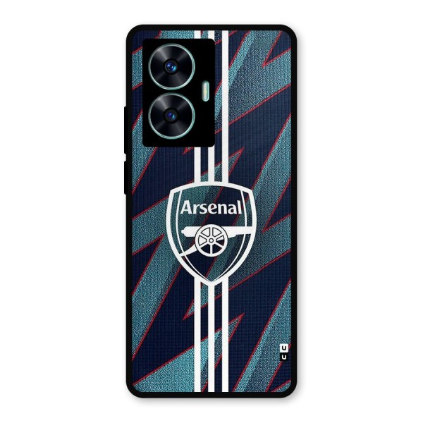 Arsenal Football Club Metal Back Case for Realme C55