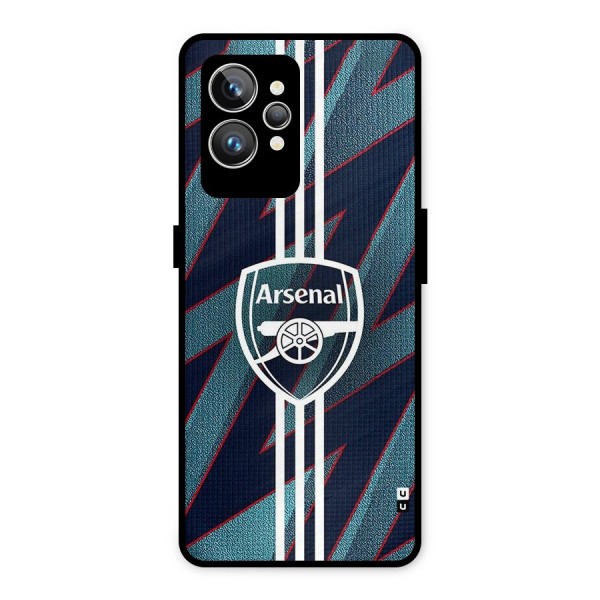 Arsenal Football Club Metal Back Case for Realme GT2 Pro