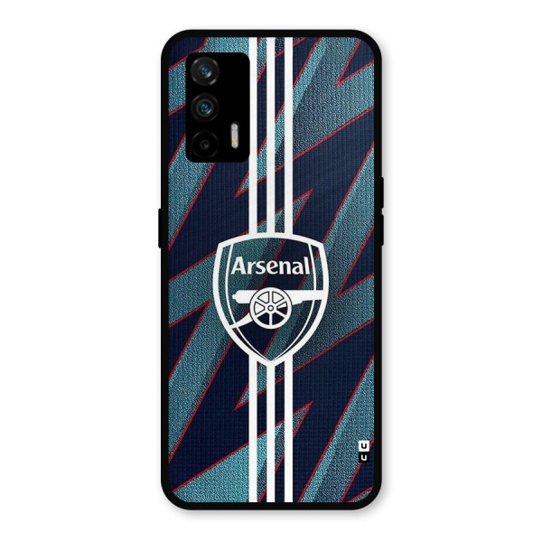 Arsenal Football Club Metal Back Case for Realme GT 5G