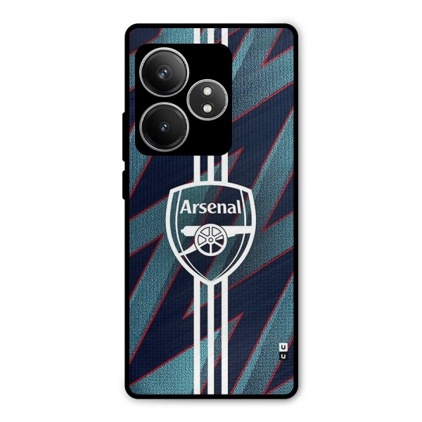 Arsenal Football Club Metal Back Case for Realme GT 6T