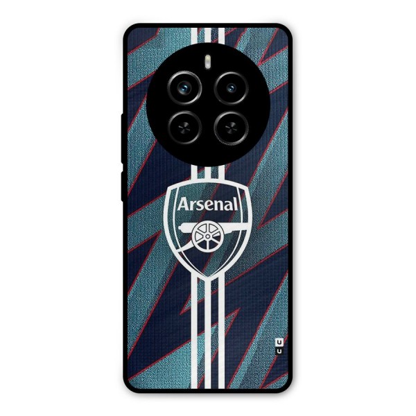 Arsenal Football Club Metal Back Case for Realme P1 Pro