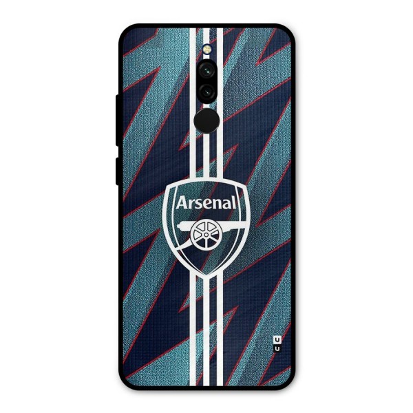 Arsenal Football Club Metal Back Case for Redmi 8