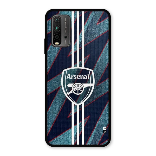 Arsenal Football Club Metal Back Case for Redmi 9 Power