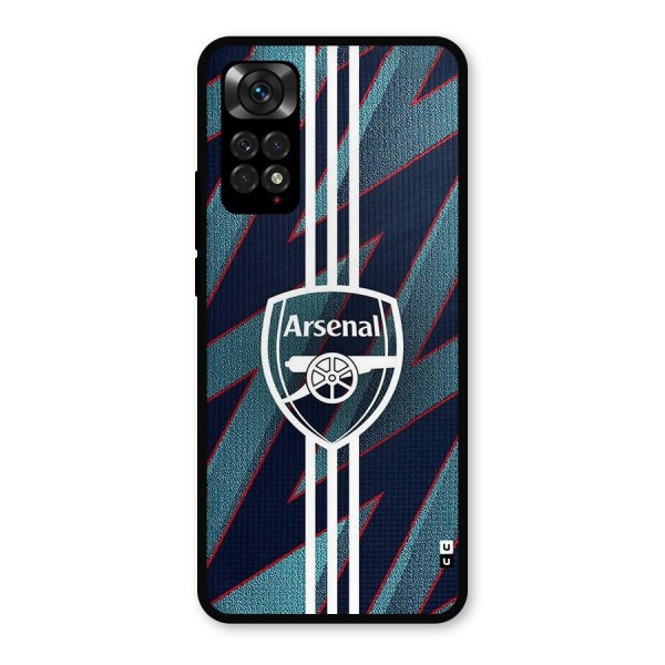 Arsenal Football Club Metal Back Case for Redmi Note 11