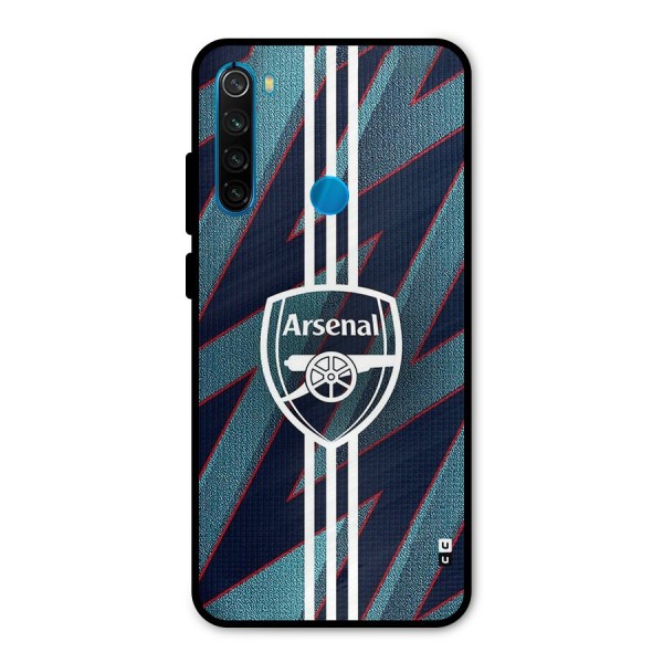 Arsenal Football Club Metal Back Case for Redmi Note 8