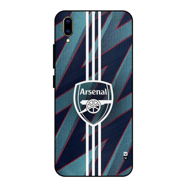 Arsenal Football Club Metal Back Case for Vivo V11 Pro