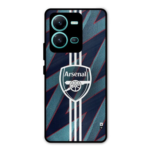 Arsenal Football Club Metal Back Case for Vivo V25