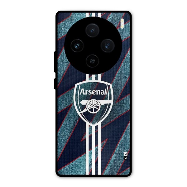 Arsenal Football Club Metal Back Case for Vivo X100