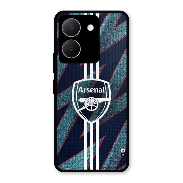 Arsenal Football Club Metal Back Case for Vivo Y36