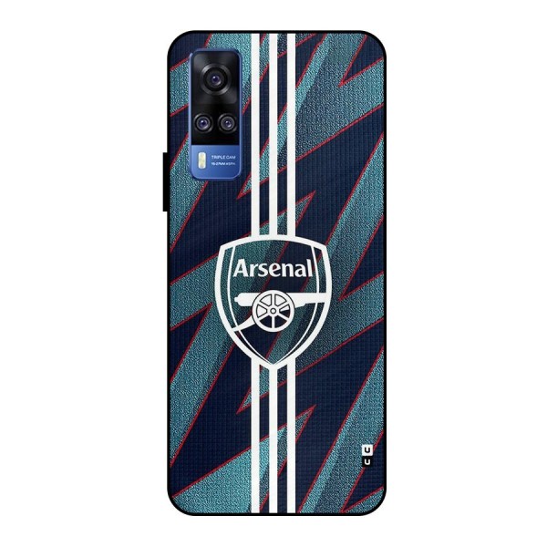 Arsenal Football Club Metal Back Case for Vivo Y51