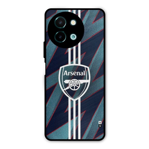 Arsenal Football Club Metal Back Case for Vivo Y58