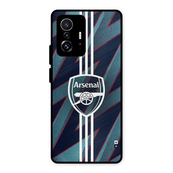 Arsenal Football Club Metal Back Case for Xiaomi 11T Pro