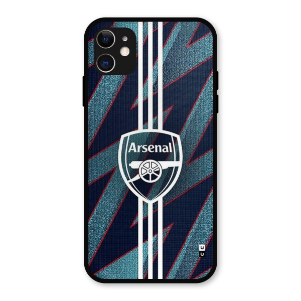 Arsenal Football Club Metal Back Case for iPhone 11