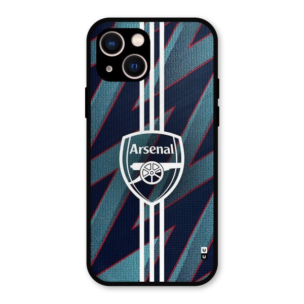 Arsenal Football Club Metal Back Case for iPhone 13