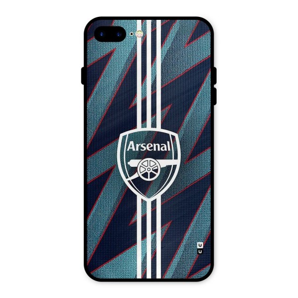 Arsenal Football Club Metal Back Case for iPhone 8 Plus