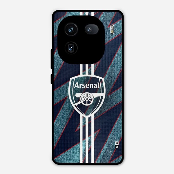 Arsenal Football Club Metal Back Case for iQOO 12