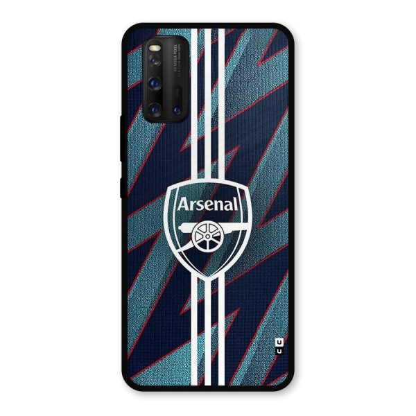 Arsenal Football Club Metal Back Case for iQOO 3