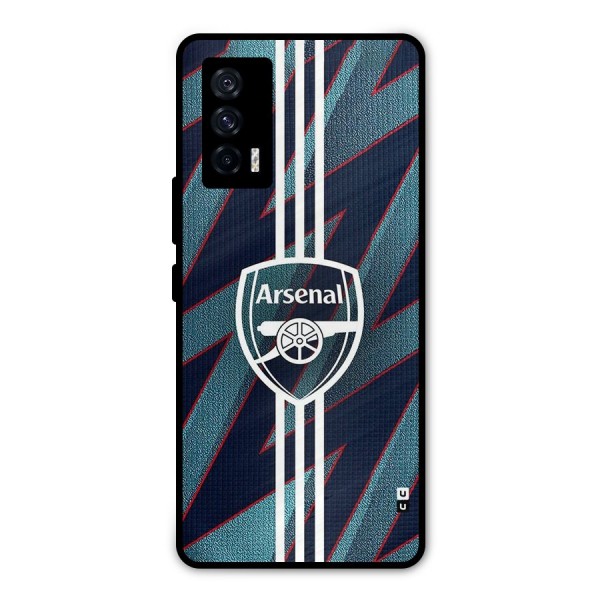 Arsenal Football Club Metal Back Case for iQOO 7 5G