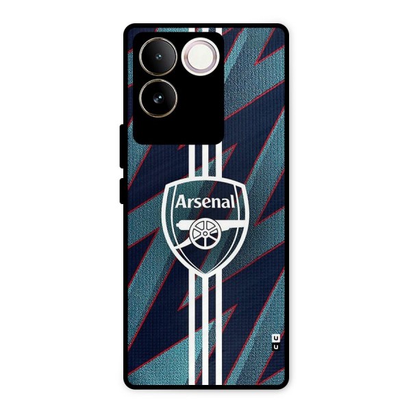 Arsenal Football Club Metal Back Case for iQOO Z7 Pro