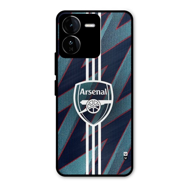 Arsenal Football Club Metal Back Case for iQOO Z9